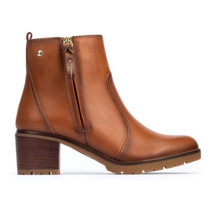 Women's Pikolinos LLANES Ankle Boots Brown | NZ I7809A1